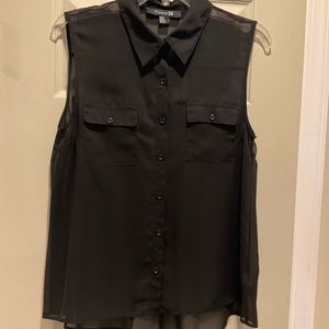 Forever 21 Black sleeveless top